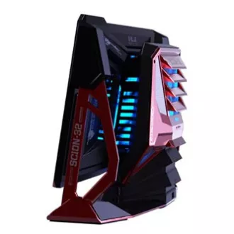 E-blue Tower Monitor, Scion 32, 32", FullHD (1920x1080), 144Hz, červený, DOPRODEJ