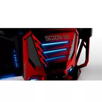 E-blue Tower Monitor, Scion 32, 32", FullHD (1920x1080), 144Hz, červený, DOPRODEJ