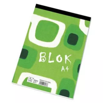 Blok čtverečkovaný, A4, 50listů,poznámkový
