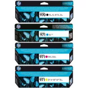HP 970 (CN621AE,CN622AE,CN623AE,CN624AE) - cartridge, black + color (černá + barevná)