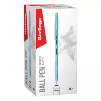 Berlingo, pero kuličkové, modré, 50ks, 0.7mm, Tribase pastel