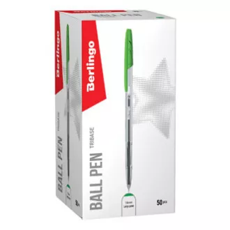 Berlingo, pero kuličkové, zelené, 50ks, 1mm, Tribase, DOPRODEJ