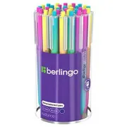 Berlingo, pero automatické kuličkové, modré, 30ks, 0.7mm, Radiance