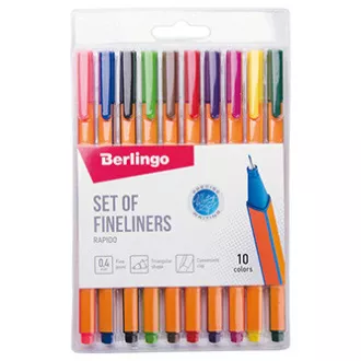 Berlingo, sada linerů Rapido, color, 10ks, 0.4mm Berlingo, sada linerů Rapido, color, 10ks, 0.4mm