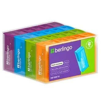 Berlingo, ořezávátko jednoduché NeonBox, color, 24ks Berlingo, ořezávátko jednoduché NeonBox, color, 24ks