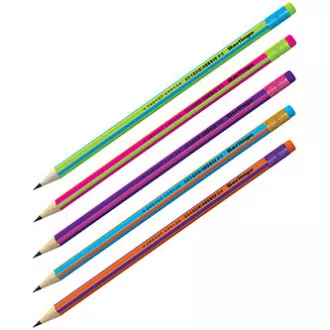 Berlingo, grafitová tužka Fuze, color, 72ks, s pryží