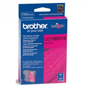 Brother LC-1100 (LC1100HYM) - cartridge, magenta (purpurová)