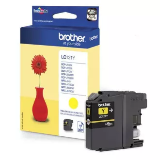 Brother LC-121 (LC121Y) - cartridge, yellow (žlutá) Brother LC-121 (LC121Y) - cartridge, yellow (žlutá)
