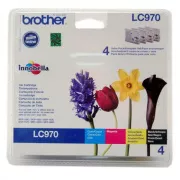 Brother LC-970 (LC970VALBP) - cartridge, black + color (černá + barevná)