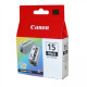 Canon BCI-15 (8190A002) - cartridge, black (černá) 2ks