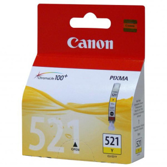 Canon CLI-521 (2936B005) - cartridge, yellow (žlutá)