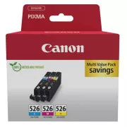 Canon CLI-526 (4541B018) - cartridge, color (barevná) multipack