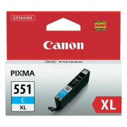 Canon CLI-551-C XL (6444B004) - cartridge, cyan (azurová)