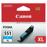 Canon CLI-551 (6444B001) - cartridge, cyan (azurová)