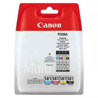 Canon CLI-581 (2103C005) - cartridge, black + color (černá + barevná)
