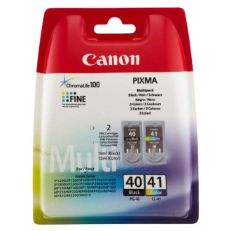 Canon PG-40, CL-41 (0615B051) - cartridge, black + color (černá + barevná) multipack