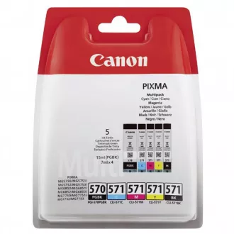 Canon PGI-570, CLI-571 (0372C004) - cartridge, black + color (černá + barevná)