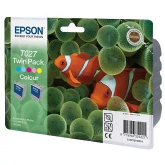 Epson T0274 (C13T02740310) - cartridge, color (barevná) 2ks