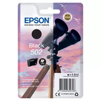 Epson C13T02V14020 - cartridge, black (černá)