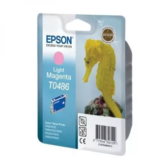 Epson T0486 (C13T04864010) - cartridge, light magenta (světle purpurová)