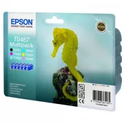 Epson T0487 (C13T04874010) - cartridge, black + color (černá + barevná) multipack