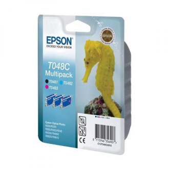 Epson T048C (C13T048C4010) - cartridge, color (barevná)