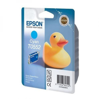 Epson T0552 (C13T05524010) - cartridge, cyan (azurová)
