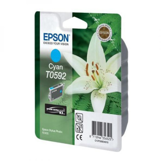 Epson T0592 (C13T05924010) - cartridge, cyan (azurová)