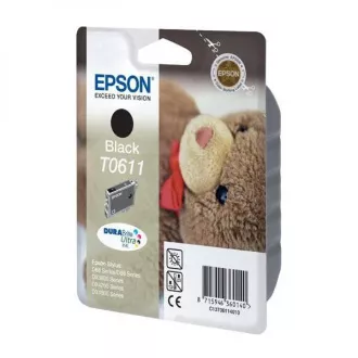 Epson T0611 (C13T06114010) - cartridge, black (černá)