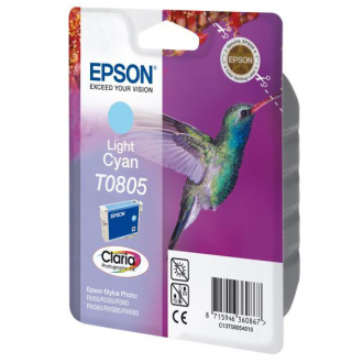 Epson T0805 (C13T08054011) - cartridge, light cyan (světle azurová)