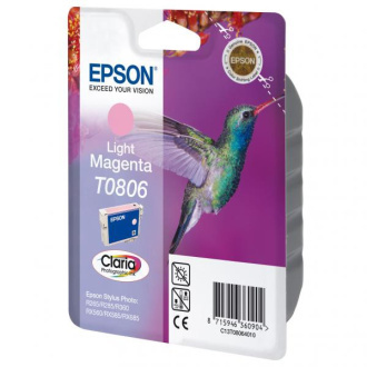 Epson T0806 (C13T08064011) - cartridge, light magenta (světle purpurová)