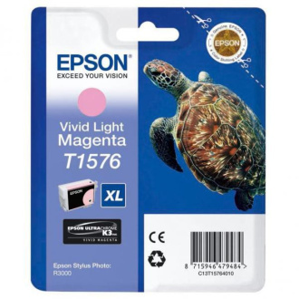 Epson T1576 (C13T15764010) - cartridge, light magenta (světle purpurová)