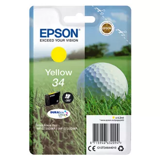 Epson T3464 (C13T34644020) - cartridge, yellow (žlutá) Epson T3464 (C13T34644020) - cartridge, yellow (žlutá)