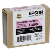 Epson T580B (C13T580B00) - cartridge, light magenta (světle purpurová)