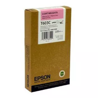 Epson T603C (C13T603C00) - cartridge, light magenta (světle purpurová)