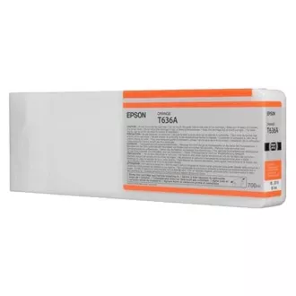 Epson T636A (C13T636A00) - cartridge, orange (oranžová)