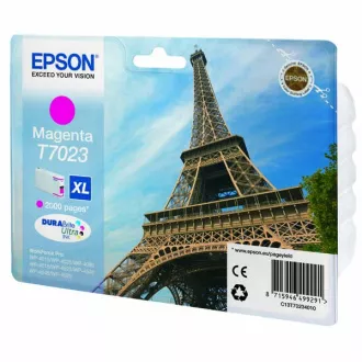 Epson T7023 (C13T70234010) - cartridge, magenta (purpurová) Epson T7023 (C13T70234010) - cartridge, magenta (purpurová)