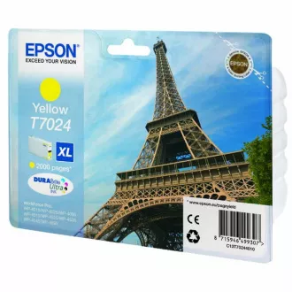 Epson T7024 (C13T70244010) - cartridge, yellow (žlutá)