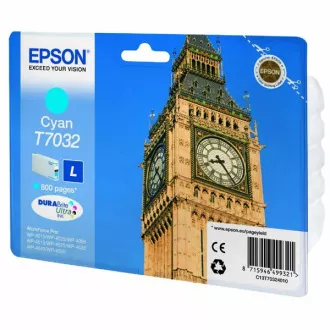 Epson T7032 (C13T70324010) - cartridge, cyan (azurová)
