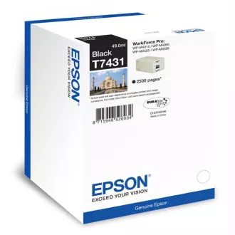 Epson T7431 (C13T74314010) - cartridge, black (černá)