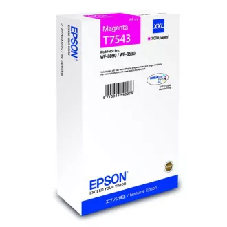 Epson T7543 (C13T754340) - cartridge, magenta (purpurová)