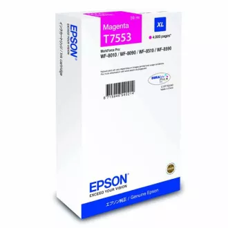 Epson T7553 (C13T755340) - cartridge, magenta (purpurová) Epson T7553 (C13T755340) - cartridge, magenta (purpurová)