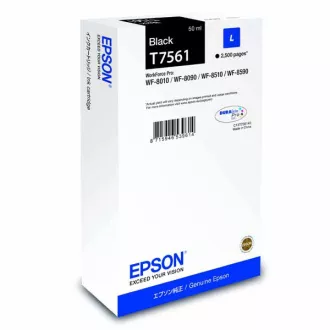 Epson T7561 (C13T756140) - cartridge, black (černá) Epson T7561 (C13T756140) - cartridge, black (černá)