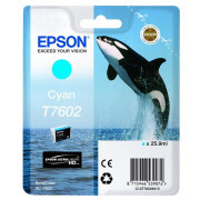 Epson T7602 (C13T76024010) - cartridge, cyan (azurová)