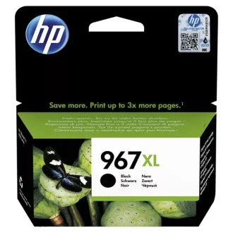 HP 967 (3JA31AE) - cartridge, black (černá) HP 967 (3JA31AE) - cartridge, black (černá)