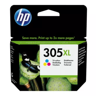 HP 305-XL (3YM63AE#301) - cartridge, color (barevná)