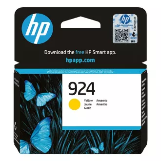 HP 924 (4K0U5NE) - cartridge, yellow (žlutá)
