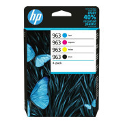 HP 963 (6ZC70AE#301) - cartridge, black + color (černá + barevná)