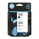 HP 305 (6ZD17AE#301) - cartridge, black + color (černá + barevná)