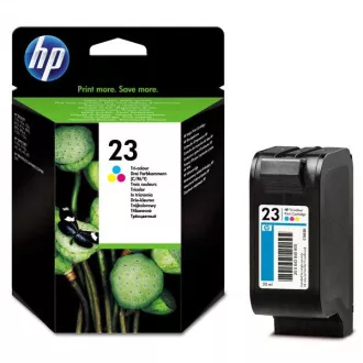 HP 23 (C1823DE) - cartridge, color (barevná)